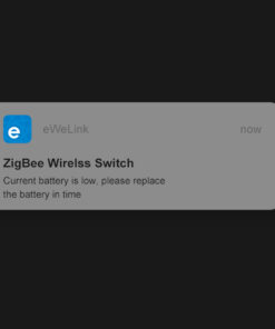 GloboStar® 80047 SONOFF SNZB-01-R3 - Zigbee Wireless 3 Way Touch Button Switch 48 80047 24