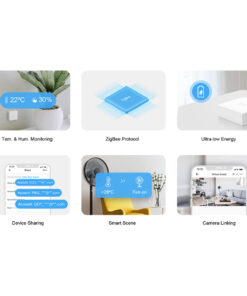 GloboStar® 80048 SONOFF SNZB-02-R3 – Zigbee Wireless Temperature & Humidity Sensor Real Time Monitoring 27 80048 10