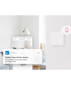 GloboStar® 80048 SONOFF SNZB-02-R3 – Zigbee Wireless Temperature & Humidity Sensor Real Time Monitoring 31 80048 14