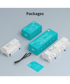 GloboStar® 80056 SONOFF SPM-4RELAY - Wi-Fi Smart Stackable Power Meter 38 80056 16