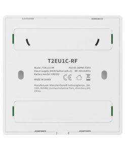 GloboStar® GloboStar® 80067 SONOFF T2EU3C-RF - 433MHz Wireless Smart Wall Touch Button Switch 3 Way - RF Series
