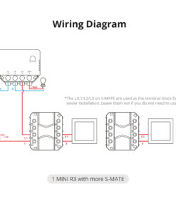 GloboStar® 80070 SONOFF S-MATE - Switch Mate 16A/3500W 18 80070 10