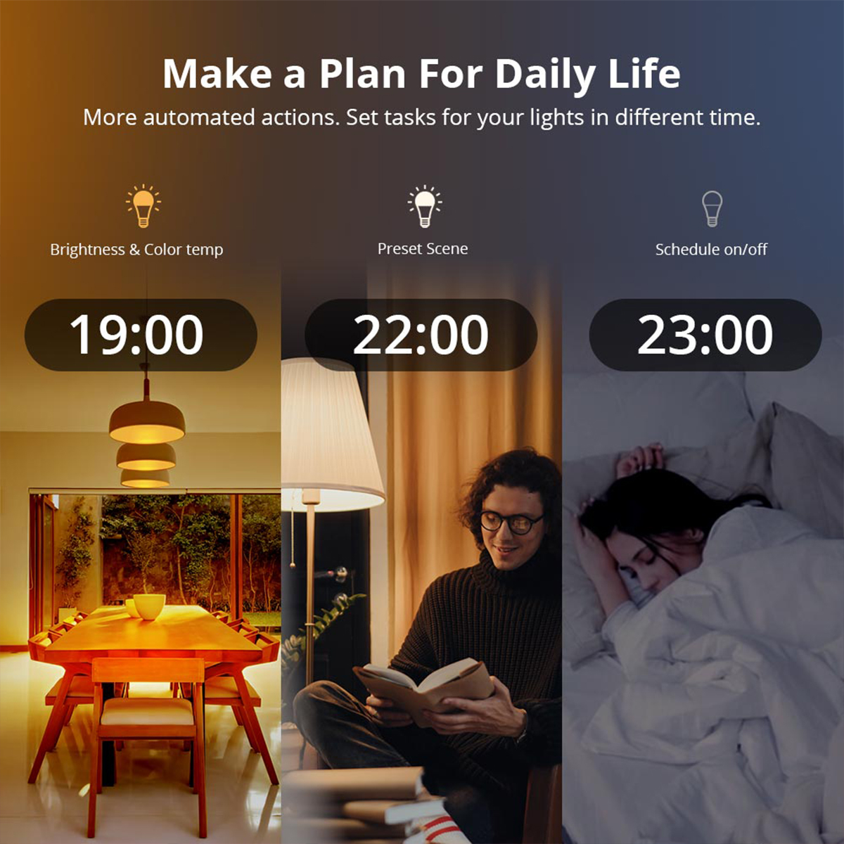 GloboStar® 80072 SONOFF B05-BL-A60 - LED BULB E27 A60 806lm 9W WiFi+Bluetooth RGBW (RED + Green + Blue + Cool White) Dimming Smart Bulb RGBW 11 GloboStar® 80072 SONOFF B05-BL-A60 - LED BULB E27 A60 806lm 9W WiFi+Bluetooth RGBW (RED + Green + Blue + Cool White) Dimming Smart Bulb RGBW - Image 9