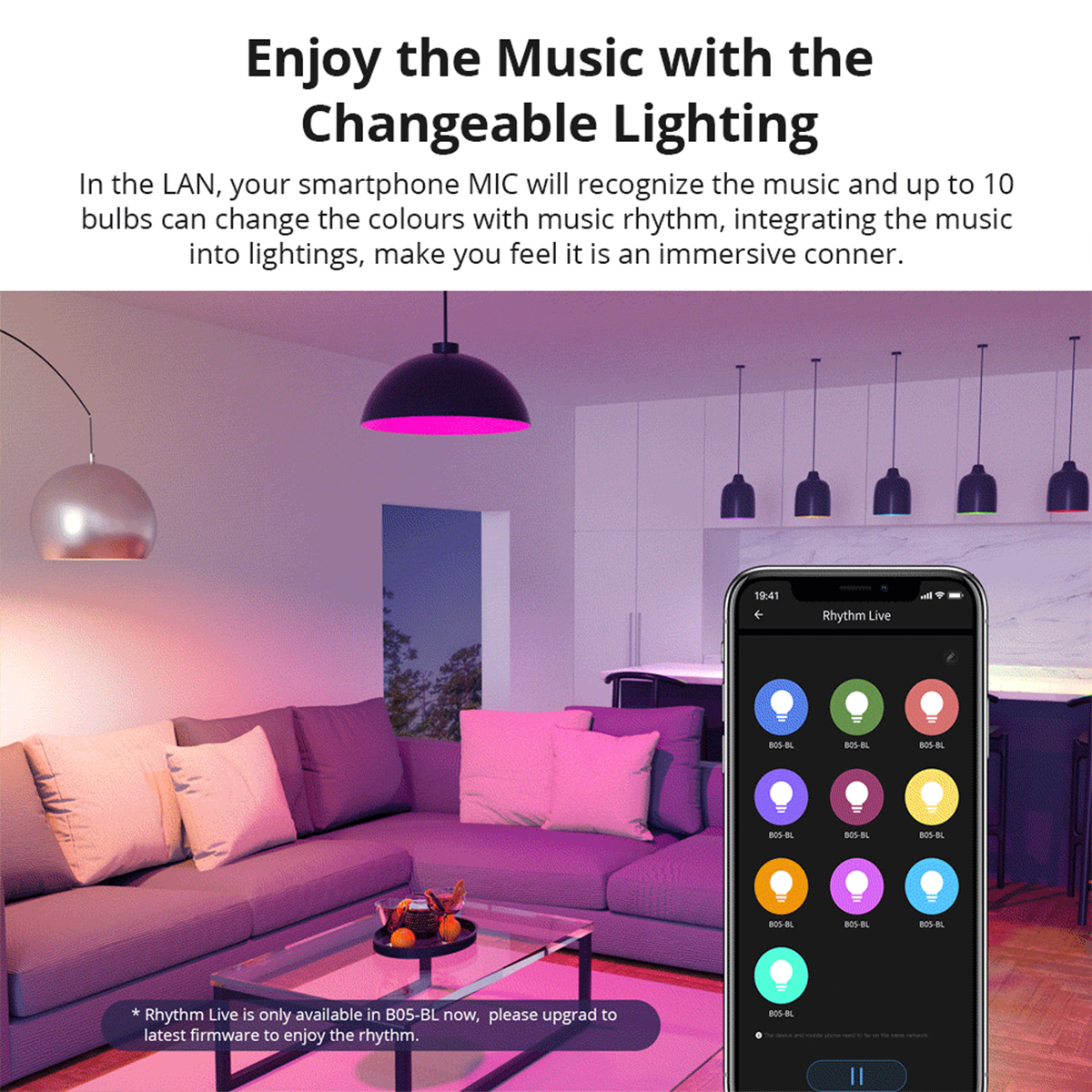 GloboStar® 80072 SONOFF B05-BL-A60 - LED BULB E27 A60 806lm 9W WiFi+Bluetooth RGBW (RED + Green + Blue + Cool White) Dimming Smart Bulb RGBW 10 GloboStar® 80072 SONOFF B05-BL-A60 - LED BULB E27 A60 806lm 9W WiFi+Bluetooth RGBW (RED + Green + Blue + Cool White) Dimming Smart Bulb RGBW - Image 8