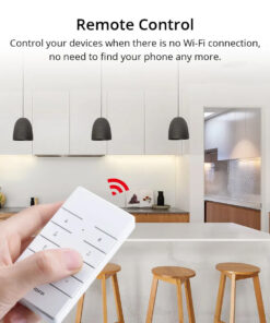 GloboStar® GloboStar® 80074 SONOFF RM433R2 - Remote Controller RF 433Mhz 8 Key (Battery Included)