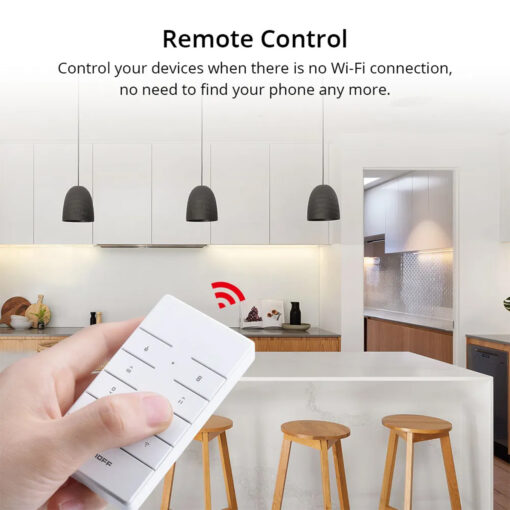 GloboStar® GloboStar® 80074 SONOFF RM433R2 - Remote Controller RF 433Mhz 8 Key (Battery Included)