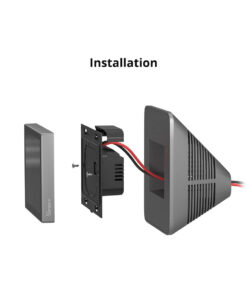 Alternative view of GloboStar® 80075 SONOFF StandB Enclosure Stand for NSPanel Pro or NSPanel Black - Βάση για NSPanel Pro η NSPanel Μαύρο