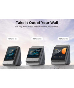 GloboStar® 80075 SONOFF StandB Enclosure Stand for NSPanel Pro or NSPanel Black - Βάση για NSPanel Pro η NSPanel Μαύρο 10 80075 4