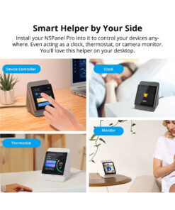 GloboStar® 80075 SONOFF StandB Enclosure Stand for NSPanel Pro or NSPanel Black - Βάση για NSPanel Pro η NSPanel Μαύρο 11 80075 5