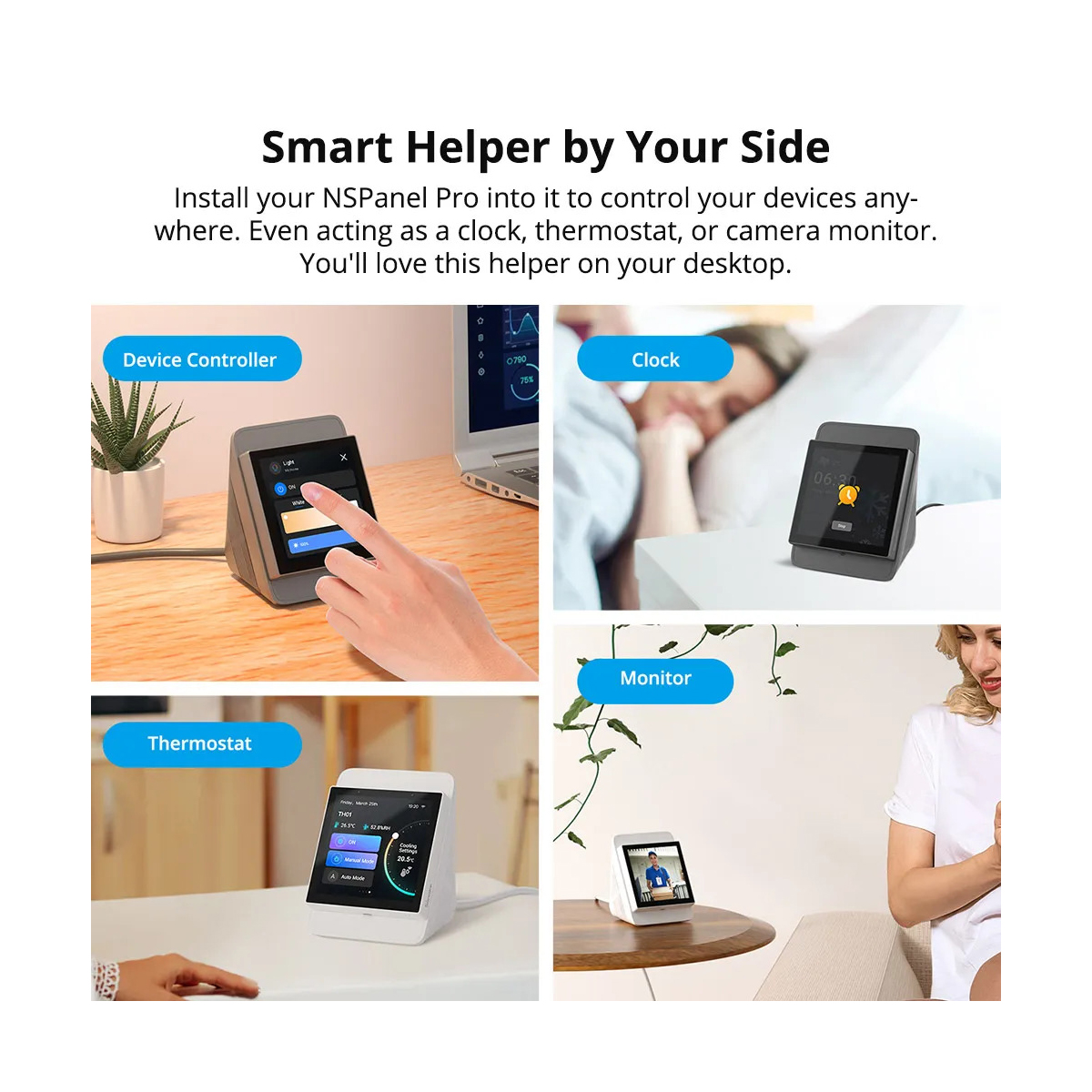 GloboStar® 80075 SONOFF StandB Enclosure Stand for NSPanel Pro or NSPanel Black - Βάση για NSPanel Pro η NSPanel Μαύρο 5 GloboStar® 80075 SONOFF StandB Enclosure Stand for NSPanel Pro or NSPanel Black - Βάση για NSPanel Pro η NSPanel Μαύρο - Image 4