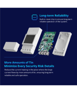 GloboStar® 80079 SONOFF POW Elite POWR316D Smart WiFi Real Time Power Consumption AC 100-240V MAX 16A 32 80079 10