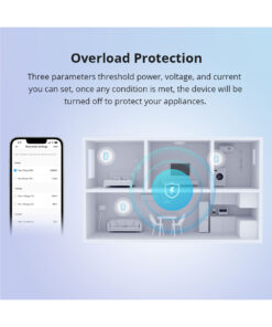 GloboStar® 80079 SONOFF POW Elite POWR316D Smart WiFi Real Time Power Consumption AC 100-240V MAX 16A 37 80079 15