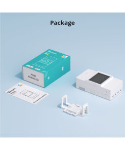 GloboStar® 80079 SONOFF POW Elite POWR316D Smart WiFi Real Time Power Consumption AC 100-240V MAX 16A 43 80079 21