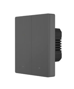 GloboStar® GloboStar® 80088 SONOFF M5-2C-80 SwitchMan Mechanical Smart Switch WiFi & Bluetooth AC 100-240V Max 10A 2200W (5A/Way) 2 Way