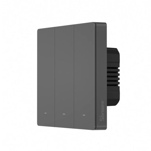 GloboStar® GloboStar® 80092 SONOFF M5-3C-86 SwitchMan Mechanical Smart Switch WiFi & Bluetooth AC 100-240V Max 6A 1320W (2A/Way) 3 Way