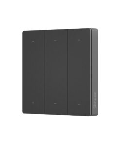 GloboStar® GloboStar® 80093 SONOFF R5-3C Free Wiring eWeLink Remote Switchman Smart Wall Stick-On Switch WiFi With 2 x Battery 3V 2032 3 Way