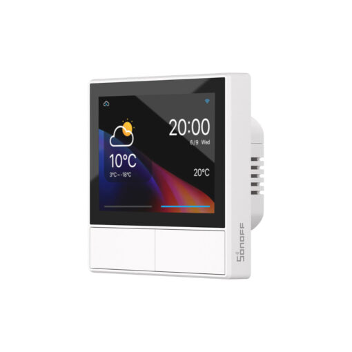GloboStar® GloboStar® 80096 SONOFF NSPanel-EUW - Wi-Fi Smart Scene Wall Switch (86/EU Type) - Integrated HMI Touch Panel -  Smart Controller & Gateway for All Smart Devises