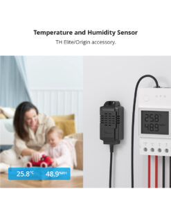 Alternative view of GloboStar® 80102 SONOFF THS01 Temperature and Humidity Sensor Measuring Range From -40℃ to +85℃ - Cable Length 50cm