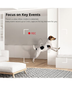 GloboStar® 80105 SONOFF S-CAM Slim Smart Home Security Camera WiFi 2.4GHz 1080P 130° Two Way Audio - Local & Cloud Storage - Nigh Vision - Motion Detection - Motion Alarm DC 5V 1A 20 80105 7