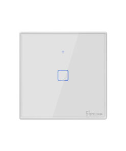GloboStar® 80130 SONOFF T2EU1C-RF - 433MHz Wireless Smart Wall Touch Button Switch AC 100-240V Max 2A (2A/Way) 1 Way - RF Series 19 80130 4