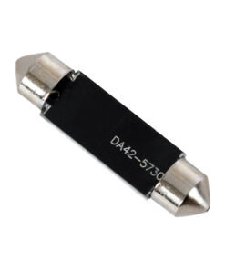 GloboStar® GLOBOSTAR® C5W 81304 Σωληνωτή Λάμπα C5W 42mm LED 0.8W/1.6W 120lm/240lm 120° DC 12V IP20 Ψυχρό Λευκό 6000K - 6 x Epistar SMD5630 Chip - Μ4.2 x Π0.9 x Υ0.9cm - 1 Χρόνο Εγγύηση