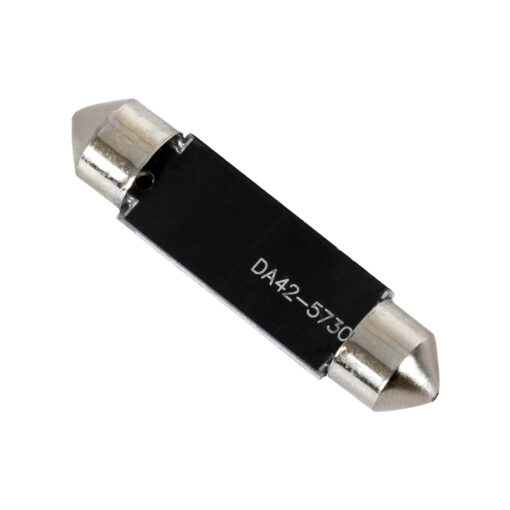 GloboStar® GLOBOSTAR® C5W 81304 Σωληνωτή Λάμπα C5W 42mm LED 0.8W/1.6W 120lm/240lm 120° DC 12V IP20 Ψυχρό Λευκό 6000K - 6 x Epistar SMD5630 Chip - Μ4.2 x Π0.9 x Υ0.9cm - 1 Χρόνο Εγγύηση