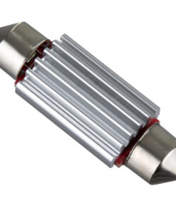 GloboStar® GloboStar® C5W 81318 Λάμπα Αυτοκίνητου 39mm FESTOON  2nd Generation Can-Bus Series LED 6 SMD 5630 4W 480lm 120° DC 12V IP20 Κόκκινο