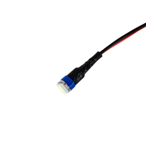 GloboStar® GloboStar® SMD-LED 81488 Υψηλής Ισχύος SMD LED 0.15W DC 12V - Φ0.7 x Υ2.3cm - Ice Blue - Dimmable - 2 Χρόνια Εγγύηση