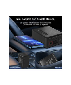 GloboStar® 81490 Φορητή Επαναφορτιζόμενη Ψηφιακή Τρόμπα - Κομπρέσορας Αέρος Αυτοκινήτου & Μοτοσυκλέτας - με Οθόνη LCD & Ενσωματωμένη Επαναφορτιζόμενη Μπαταρία Λιθίου 7800 mAh - Πίεση Αέρος Max 150 PSI - 5 Προγράμματα - Φακό LED - Power Bank με έξοδο USB 2.0 - Φορτιστή Αυτοκινήτου - Μ11.5 x Π5 x Υ13cm - 3 Χρόνια Εγγύηση 21 81490 11