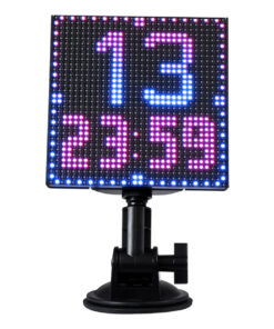 GloboStar® 81501 LED Scrolling Display 32x32 Pixel - Κυλιόμενη Ψηφιακή Πινακίδα / Επιγραφή Μονής Όψης P10 LED SMD DC 12V USB - Λειτουργία μέσω Wi-Fi με Εφαρμογή APP - IP20 - Μ13.2 x Π4 x Υ25cm - Πολύχρωμο RGBW - 1 Χρόνο Εγγύηση 14 81501 3