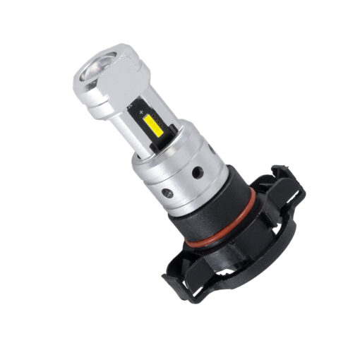 GloboStar® GloboStar® 81508 Λάμπα Αυτοκινήτου & Μοτοσυκλέτας LED PXS24W/2504 3rd Generation Can-Bus Extreme Series 5xSMD1860 CSP 8.5W 1200lm 360° DC 12V IP20 - Μ4 x Π2.8 x Υ6cm Μαύρο - Ψυχρό Λευκό 6000K - 2 Χρόνια Εγγύηση