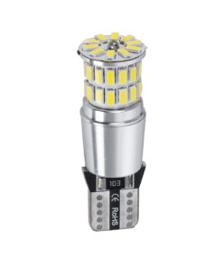 GloboStar® GloboStar® T10 W5W 81511 Λάμπα Αυτοκίνητου & Φορτηγού  4014 38 SMD NON POLAR CANBUS 1.2W 342LM DC10V-48V IP20 Ψυχρό Λευκό 6000K