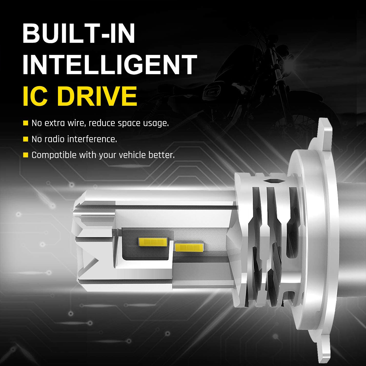 GLOBOSTAR® LEDKITM4 81665 Λάμπα H4 CANbus LED 20W/40W 3200lm/6400lm 360° DC 12-24V Αδιάβροχο IP65 Ψυχρό Λευκό 6000K - CREE COB Chip - Μ4.7 x Π4.7 x Υ8.2cm - Πακέτο 2 Τεμαχίων - 2 Χρόνια Εγγύηση 6 GLOBOSTAR® LEDKITM4 81665 Λάμπα H4 CANbus LED 20W/40W 3200lm/6400lm 360° DC 12-24V Αδιάβροχο IP65 Ψυχρό Λευκό 6000K - CREE COB Chip - Μ4.7 x Π4.7 x Υ8.2cm - Πακέτο 2 Τεμαχίων - 2 Χρόνια Εγγύηση - Image 6