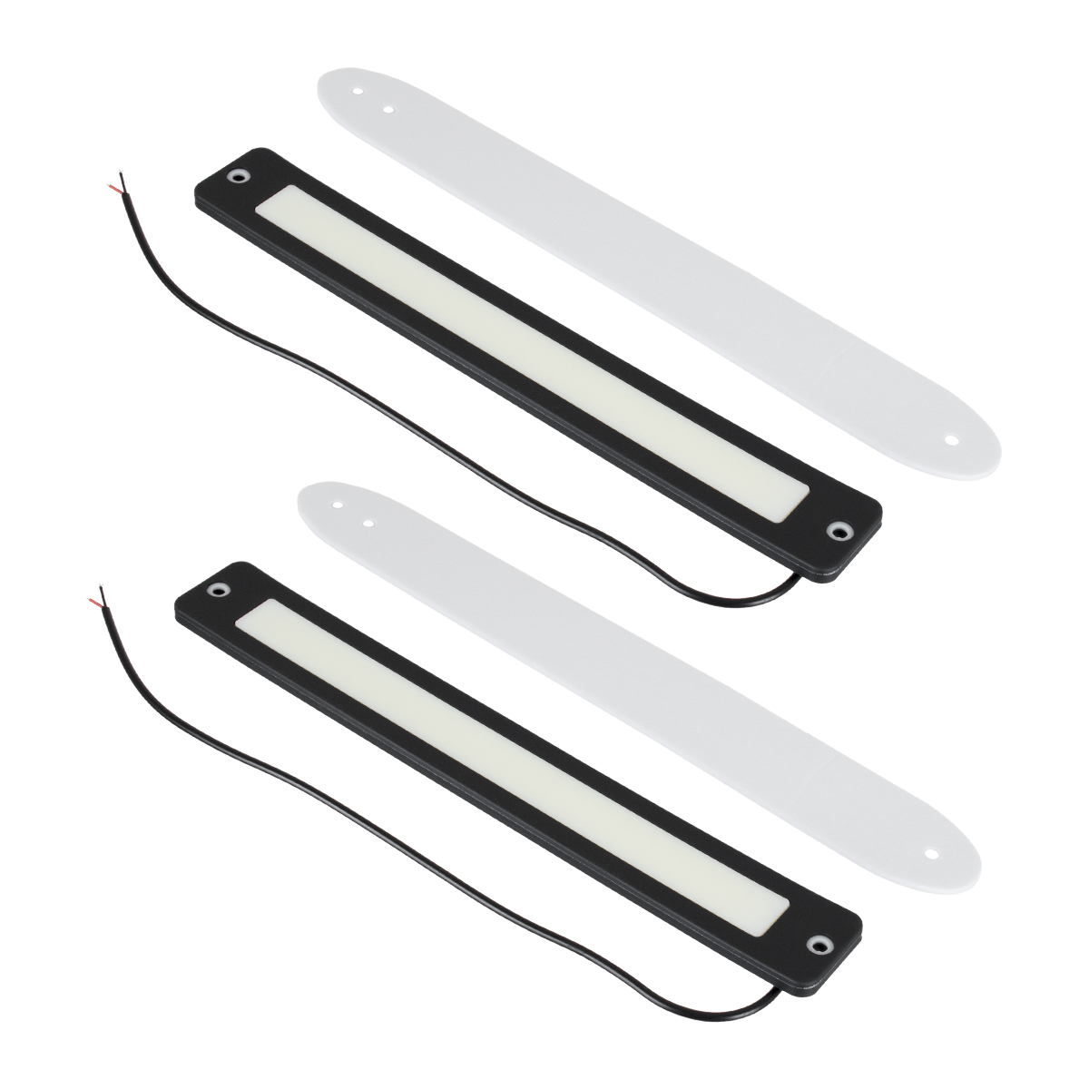 GloboStar® 81722 Σετ 2 Μπάρες DRL LED CREE COB 24W 3600lm 120° DC 12V Αδιάβροχες IP65 Ψυχρό Λευκό 6000K 5 GloboStar® 81722 Σετ 2 Μπάρες DRL LED CREE COB 24W 3600lm 120° DC 12V Αδιάβροχες IP65 Ψυχρό Λευκό 6000K - Image 4