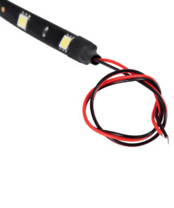 GloboStar® GloboStar® Αδιάβροχη Ταινία LED 30cm 15xSMD5050 IP65 Μ30 x Π1 x Υ0.3cm Ψυχρό Λευκό 6000K