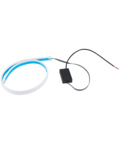 GLOBOSTAR® DRL 81730 Φώτα Ημέρας DRL & Φλας LED 12W/24W 1050lm/2100lm 200° DC 24-30V Αδιάβροχο IP65 Ψυχρό Λευκό 6000K & Πορτοκαλί - Μ60 x Π1.5 x Υ0.5cm - Πακέτο 2 Τεμαχίων - 1 Χρόνο Εγγύηση 10 81730 4