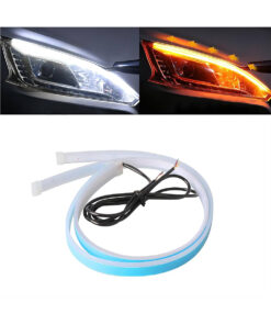 GLOBOSTAR® DRL 81730 Φώτα Ημέρας DRL & Φλας LED 12W/24W 1050lm/2100lm 200° DC 24-30V Αδιάβροχο IP65 Ψυχρό Λευκό 6000K & Πορτοκαλί - Μ60 x Π1.5 x Υ0.5cm - Πακέτο 2 Τεμαχίων - 1 Χρόνο Εγγύηση 11 81730 5