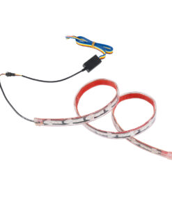 Alternative view of GloboStar® 81732 Car Backlit LED Strip Εύκαμπτη Ταινία 100cm Σήμανσης DRL Αυτοκινήτου 5 Προγραμμάτα Φωτισμού LED SMD 5050 7.6W DC 9-30V Αδιάβροχη IP65 RGB - 2 Χρόνια Εγγύηση