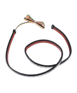 GloboStar® 81734 Car Backlit LED Strip Εύκαμπτη Ταινία 100cm Σήμανσης DRL Αυτοκινήτου 3 Προγραμμάτα Φωτισμού LED SMD 5050 12W DC 9-30V Αδιάβροχη IP65 Πορτοκαλί - Κόκκινο - 2 Χρόνια Εγγύηση 11 81734 2