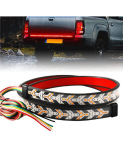 GloboStar® 81734 Car Backlit LED Strip Εύκαμπτη Ταινία 100cm Σήμανσης DRL Αυτοκινήτου 3 Προγραμμάτα Φωτισμού LED SMD 5050 12W DC 9-30V Αδιάβροχη IP65 Πορτοκαλί - Κόκκινο - 2 Χρόνια Εγγύηση 14 81734 5