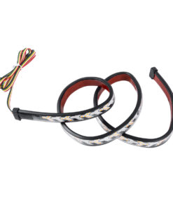 Alternative view of GloboStar® 81735 Car Backlit LED Strip Εύκαμπτη Ταινία 150cm Σήμανσης DRL Αυτοκινήτου 3 Προγραμμάτα Φωτισμού LED SMD 5050 12W DC 9-30V Αδιάβροχη IP65 Πορτοκαλί - Κόκκινο - 2 Χρόνια Εγγύηση