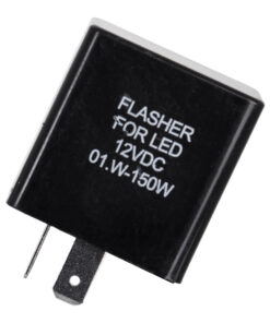 Alternative view of GLOBOSTAR® CANRELAY-CF12 81741 Ρελές 2 Pin Flasher CANbus 0.1W έως 150W 20A AC/DC 12V IP20 - Μ3.6 x Π3.4 x Υ2.9cm