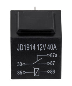 Alternative view of GLOBOSTAR® CANRELAY-CF14 81743 Ρελές 4 Pin Flasher CANbus 0.1W έως 150W 20A AC/DC 12V IP20 - Μ2.5 x Π2.7 x Υ3cm