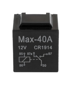 Alternative view of GloboStar® 81744 Flasher for LED - Ρελέ με 5 Pin για Λαμπτήρες LED Φλας DC 12V Από 0.48W έως 480W