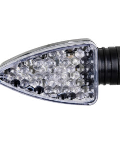 Alternative view of GLOBOSTAR® TURNLIGHT 81751 Φλας Μοτοσυκλέτας LED 2.5W/5W 150lm/300lm 120° DC 12V Αδιάβροχο IP65 Πορτοκαλί - Μ8.3 x Π3 x Υ2.8cm - Πακέτο 2 Τεμαχίων - 1 Χρόνο Εγγύηση