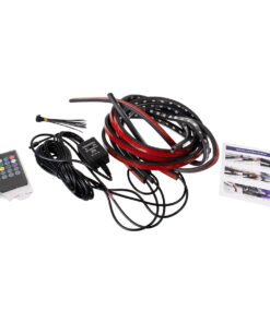 GLOBOSTAR® UNDERBODY 81841 Κιτ Διακοσμητικού Φωτισμού Αυτοκινήτου με IR Ασύρματο Χειριστήριο LED 72W 4320lm 120° DC 12V Αδιάβροχο IP65 Πολύχρωμο RGB - 2 Τεμάχια x Μ90 x Π1.3 x Υ1.3cm & 2 Τεμάχια x Μ120 x Π1.3 x Υ1.3cm - Πακέτο 4 Τεμαχίων - 1 Χρόνο Εγγύηση 16 81841 8