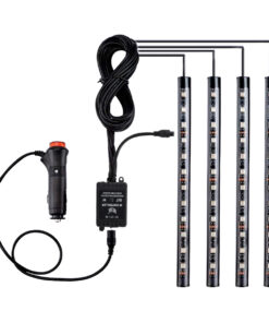 Alternative view of GloboStar® 81842 Car Underglow LED Tube Kit - Κρυφός Φωτισμός Αυτοκινήτου DC 12V 20W με Χειριστήριο Αδιάβροχο IP68 Πολύχρωμο RGB