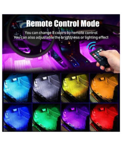 GloboStar® 81842 Car Underglow LED Tube Kit - Κρυφός Φωτισμός Αυτοκινήτου DC 12V 20W με Χειριστήριο Αδιάβροχο IP68 Πολύχρωμο RGB 7 81842 3