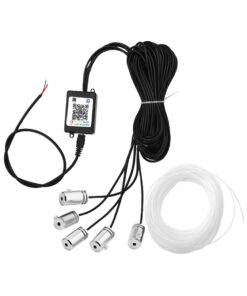 GloboStar® 81843 Car Optic Fiber LED Kit Smart Bluetooth - Φωτισμός Κιτ Οπτικής Ίνας Αυτοκινήτου DC 12V 10W με Smart Bluetooth Controller & Εφαρμογή APP Αδιάβροχο IP65 Πολύχρωμο RGB 11 81843 2