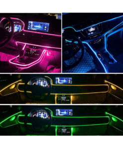 GloboStar® 81843 Car Optic Fiber LED Kit Smart Bluetooth - Φωτισμός Κιτ Οπτικής Ίνας Αυτοκινήτου DC 12V 10W με Smart Bluetooth Controller & Εφαρμογή APP Αδιάβροχο IP65 Πολύχρωμο RGB 12 81843 3